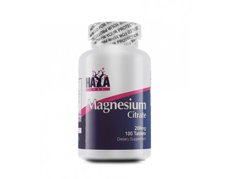MAGNESIUM CITRATE 200mg. 100 tablets